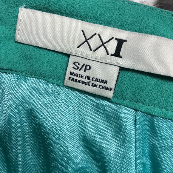 Chiffon Skirt - teal/aqua colour - Picture 6 of 6